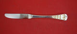 Romance by Rosenthal Sterling Butter Spreader HH  modern gold accent 6 3/4"