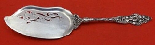 Les Six Fleurs By Reed and Barton Sterling Silver Fish Server Pierced 11 5/8"