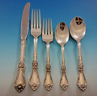Royal Rose by Wallace Sterling Silver Flatware Set for 8 Service 40 pieces