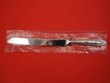 Poinsettia by Wallace Sterling Silver Bread Knife HH w/Stainless 12 3/4" New