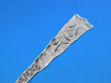Lap Over Edge Tiffany & Co Sterling Silver Demitasse Spoon GW Applied Fish Weeds