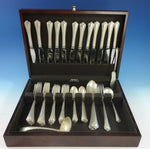Rosemary by Easterling Sterling Silver Flatware Set for 12 Service 55 Pieces
