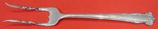 English Shell by Lunt Sterling Baked Potato Fork Custom Made 7 1/4"