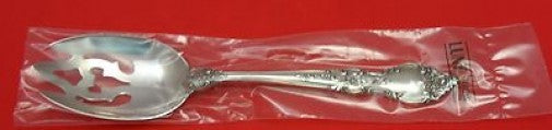 Belvedere by Lunt Sterling Silver Serving Spoon Pierced 8 3/8" New