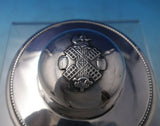 Beaded by Unknown Sterling Silver and Glass Cigar Jar Axe Emblem #53858 (#5783)