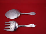 Continental by Georg Jensen Sterling Silver Fish Serving Set Fancy Pierced 9 3/8