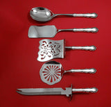 Georgian Rose by Reed and Barton Sterling Silver Brunch Serving Set 5pc Custom