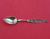 Dresden by Whiting Sterling Silver Demitasse Spoon Light Vermeil Pierced 4"