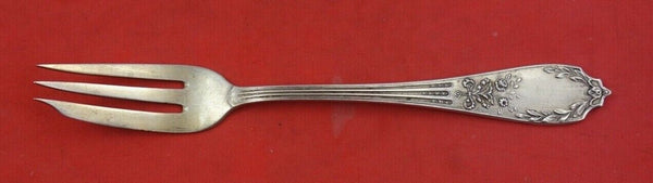 Polish Sterling by Various Makers Pastry Fork 3-tine w/ bow .800 silver 6"