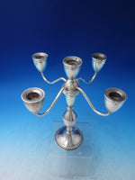 Gadroon by Durchin Creations Sterling Silver Candelabra 5-light c.1960  (#6206)