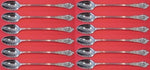 Rose Point by Wallace Sterling Silver Iced Tea Spoon 7 5/8" Set of 12