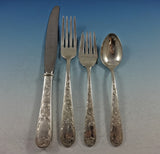 Old Maryland Engraved by Kirk Sterling Silver Flatware Set 6 Service 24 Pieces