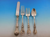 Violet by Whiting Sterling Silver Flatware Set For 8 Service 40 Pieces