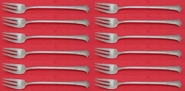 Chippendale by Towle Sterling Silver Cocktail Fork Set 12 pieces 5 7/8"