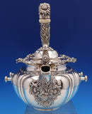 Chrysanthemum by Tiffany and Co Sterling Silver Tea Set 6pc (#1052) Stunning!