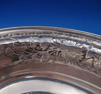 Acid Etched by Whiting Sterling Silver Bowl with Dolphin Feet #1046 (#6444)