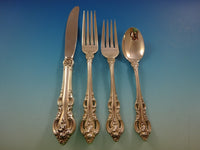 El Grandee by Towle Sterling Silver Flatware Set For 12 Service 56 Pieces