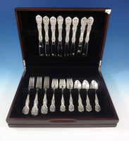 Francis I Reed & Barton Sterling Silver Flatware Service For 8 Set 32 Pieces