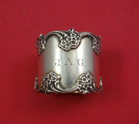 Wild Rose Old by International Sterling Silver Napkin Ring 2.08 ozt. Vintage