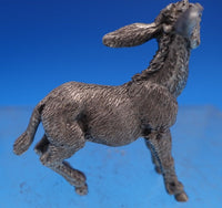 Buccellati Italian Sterling Silver Donkey Figurine 2 1/4" x 2 1/2" (#0312)