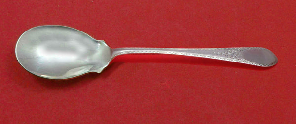 Early American Engraved by Lunt Sterling Silver Ice Cream Spoon Custom 5 3/4"