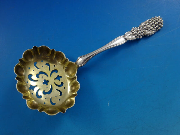 Blackberry by Tiffany and Co Sterling Silver Sugar Sifter Gold Washed 5 3/4"