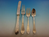 Van Dyke by International Sterling Silver Flatware Set Service 119 Pcs S Mono