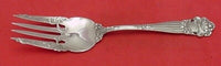 Georgian by Towle Sterling Silver Cold Meat Fork Fancy Flowers on Tines Large 9"