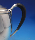 Hermann Danish Sterling Silver Tea Set 5pc with Ebony #X52 (#5272)