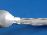 Lap Over Acid Etched by Tiffany Sterling Silver Dinner Fork 3 Leaf Clovers 7 7/8