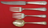Early American Engraved by Lunt Sterling Silver Regular Place Setting(s) 4pc