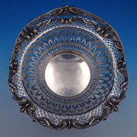 Redlich Co Sterling Silver Basket/Candy Dish Swing Handle Pierced #5288B (#7786)