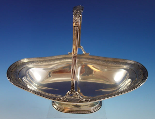 Navarre by Watson Sterling Silver Basket with Shell Motif #A196 (#2607)