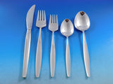 Cypress by Georg Jensen Sterling Silver Flatware Set for 12 Service 61 pc Dinner