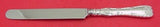 Wave Edge by Tiffany and Co Sterling Silver Banquet Knife Blunt WS 10 1/2"