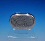 Gorham Silverplate Soap Box #020 Chased Scene Oriental Man Under Tree #3332