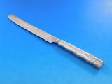 Lap Over Acid Etched by Tiffany Sterling Silver Dessert Knife HH SP w/ Seaweed