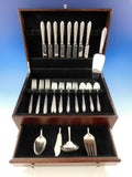 Contempora by D&H Sterling Silver Flatware Set For 8 Service 37 Pcs Art Deco