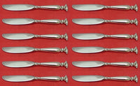 Romance of the Sea by Wallace Sterling Silver Butter Spreader HH Mod Set 12 pcs