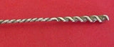 Square Twist #5 by Whiting Sterling Silver Demitasse Spoon 4" Silverware
