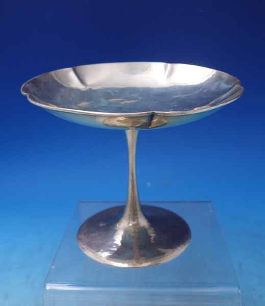 Lebolt Sterling Silver Compote Raised Hand Hammered #807 5 1/2" x 5" (#7191)