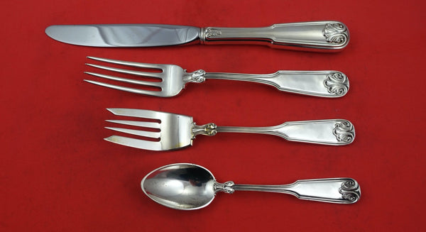 Gorham Sterling Shell Formerly Hampton 1913 Sterling Dinner Size Place Setting