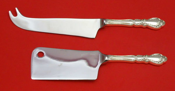 Old Charleston by International Sterling Cheese Serving Set 2pc. HHWS Custom