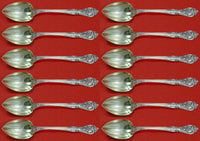 King Edward by Gorham Sterling Silver Grapefruit Sp Custom Set 12 pcs Fluted 6"
