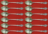King Edward by Gorham Sterling Silver Grapefruit Sp Custom Set 12 pcs Fluted 6"