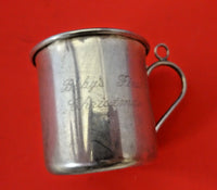 Francis I by Reed and Barton Sterling Silver Ornament Baby's First Christmas Cup