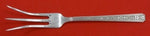 Chased Classic by Lunt Sterling Silver Lemon Fork 5" Heirloom Serving Silverware
