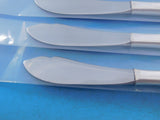 Contessina by Towle Sterling Silver Trout Knife Set 6pc HHWS  Custom Made 7 3/4"