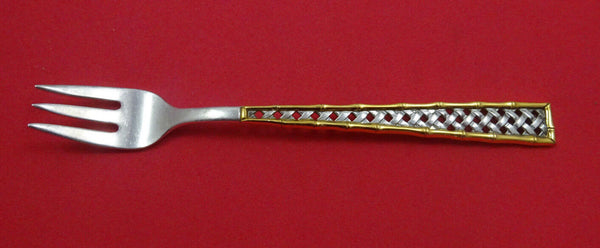 Golden Tradewinds by International Sterling Silver Cocktail Fork 5 5/8" Vintage