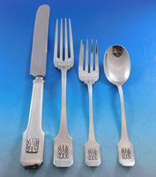 Norman Plain by Shreve Sterling Silver Flatware Set Service 267 pieces Dinner